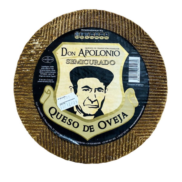 Queso de Oveja Semicurado Don Apolonio