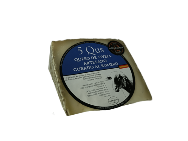 queso de oveja curado en romero