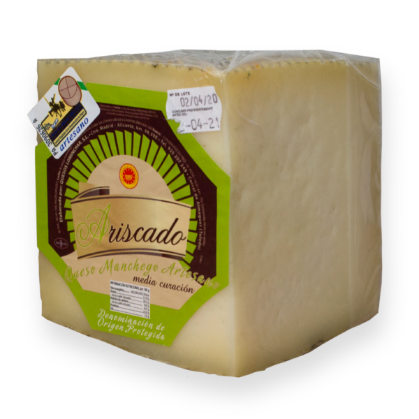 queso manchego semicurado ariscado