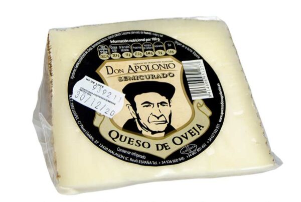 Queso de Oveja Semicurado Don Apolonio