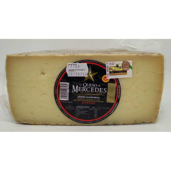 queso manchego curado mercedes