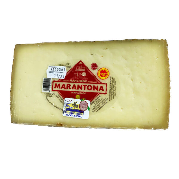 queso manchego semicurado marantona