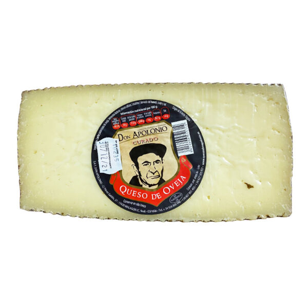 queso de oveja curado don apolonio
