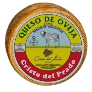 queso de oveja semicurado cristo del prado